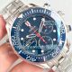 Copy Omega Seamaster Blue Dial Blue Ceramic Bezel SS Case Watch (1)_th.jpg